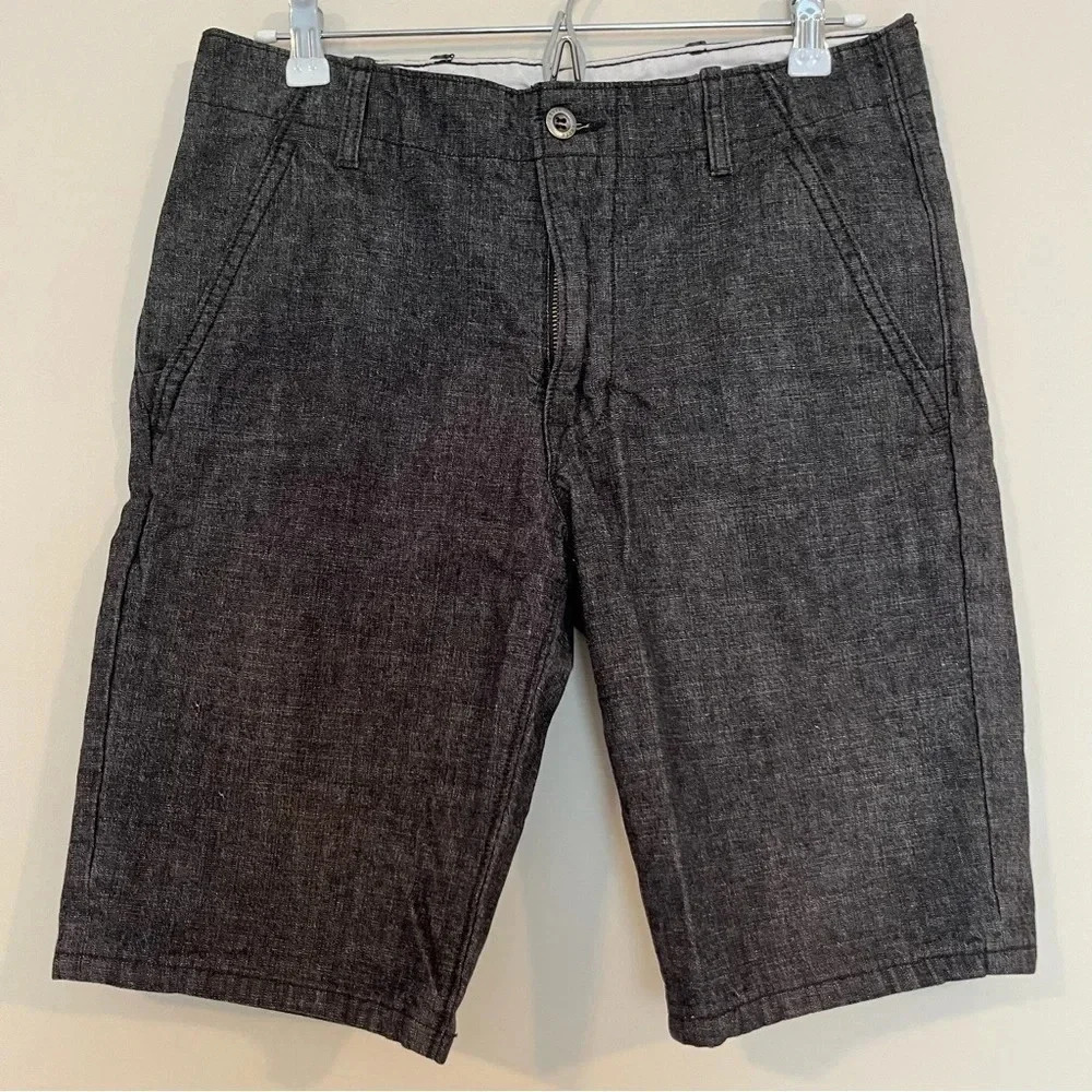 LEVI’S Gray Cotton Flat Front Chino Shorts